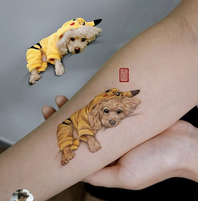 Colour tattoo by Tat Kiu